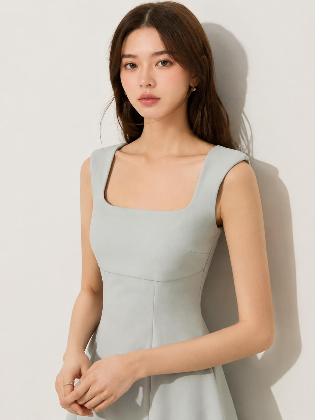 Square Neck Dress