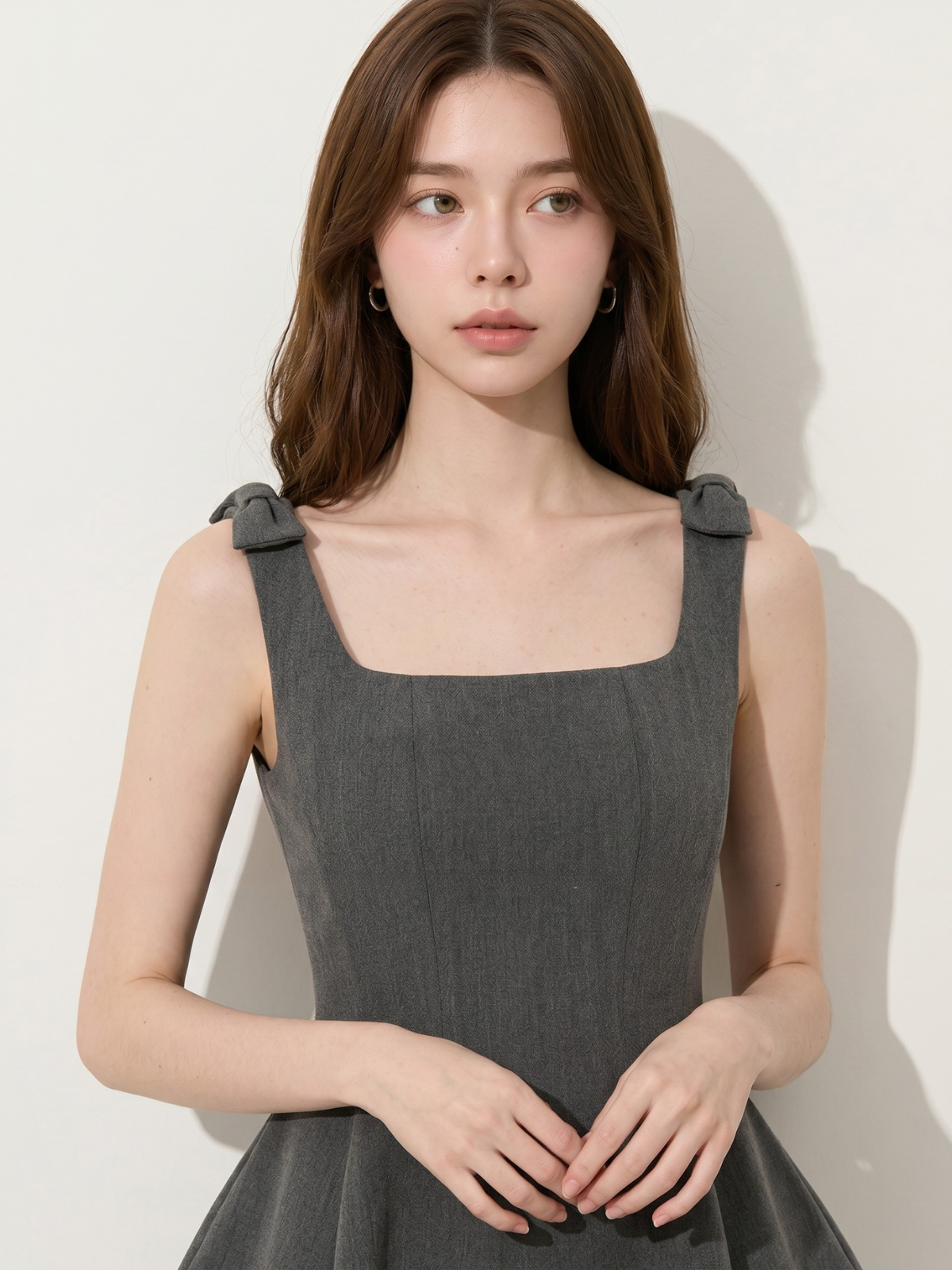 Square Neck Mini Dress