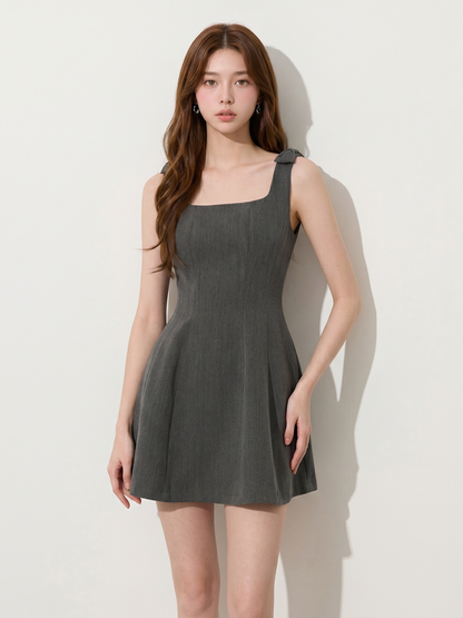 Square Neck Mini Dress