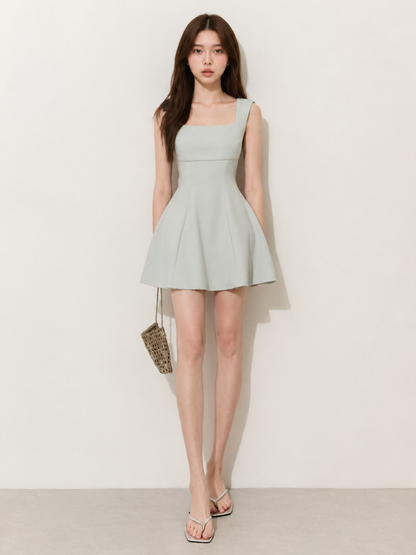 Square Neck Dress