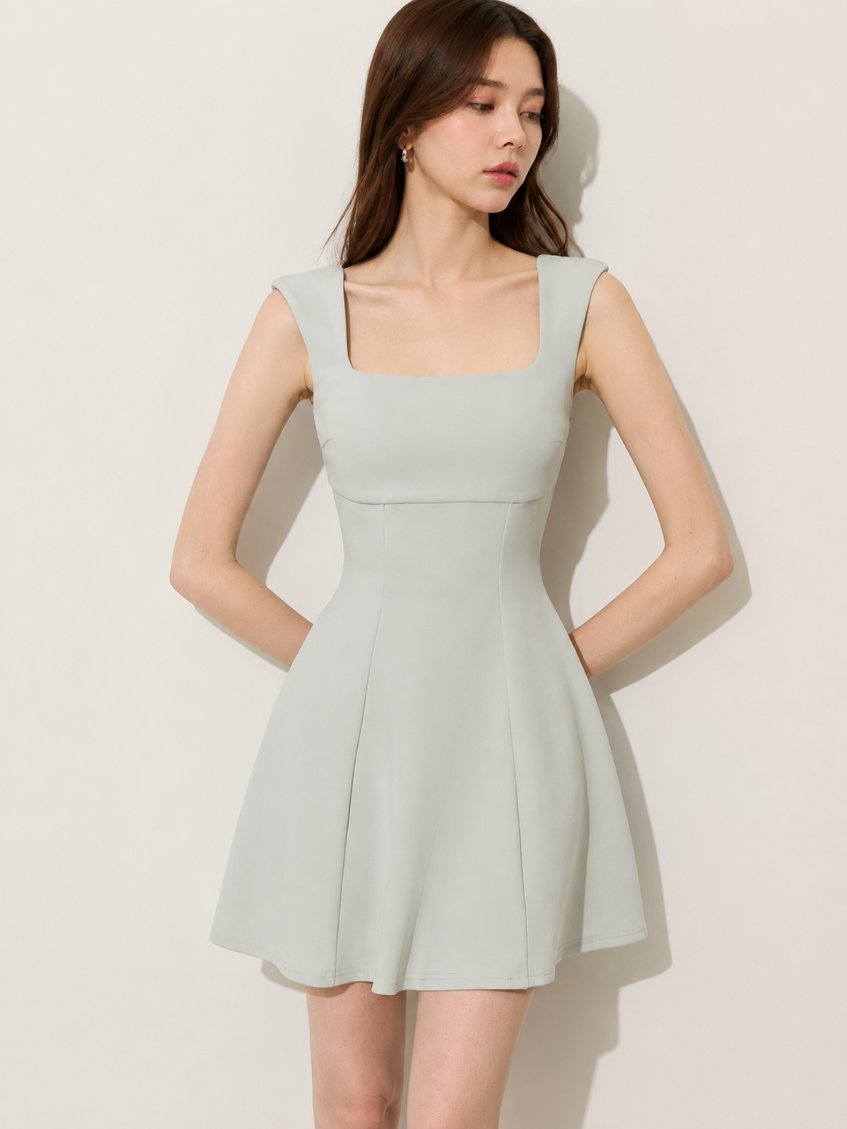 Square Neck Dress