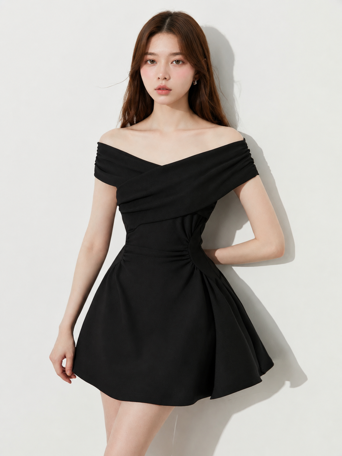 Black Flare Dress