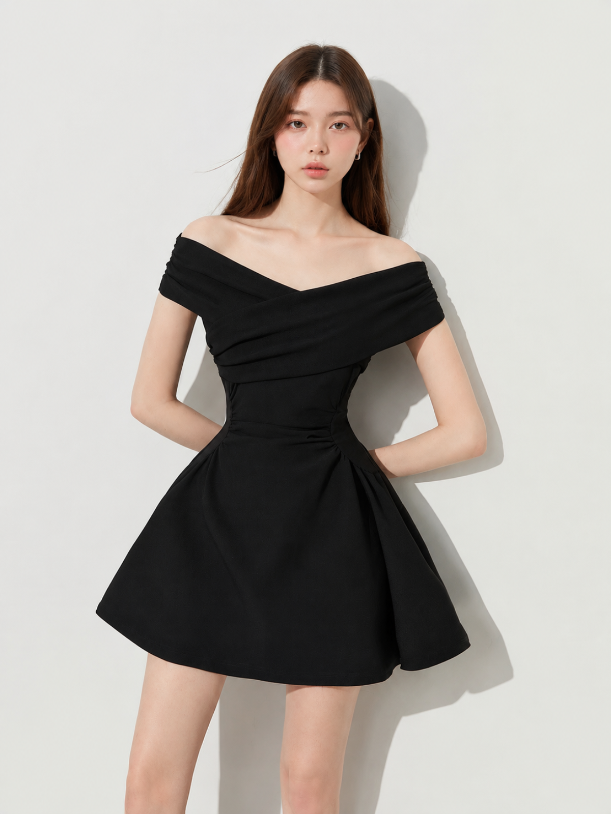 Black Flare Dress