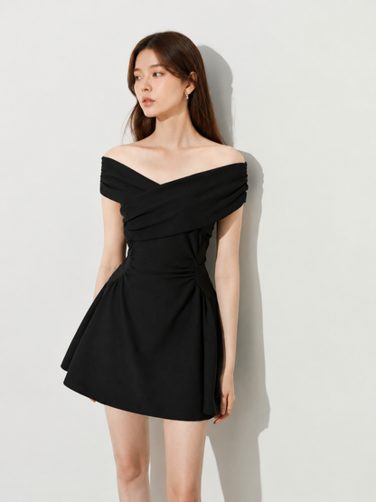 Black Flare Dress