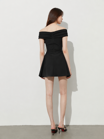 Black Flare Dress